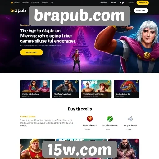 Novidades no design de brapub.com atraem jogadores